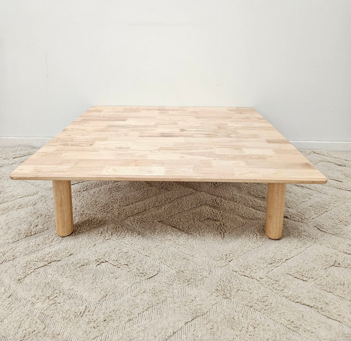 Wooden Square Kids Low Table
