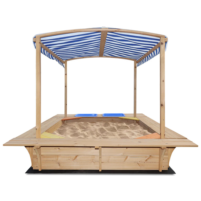 Lifespan Kids Playfort Blue Canopy Sandpit