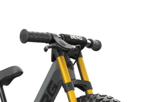 Berg Biky Cross Balance Bike with Handbrake - Grey