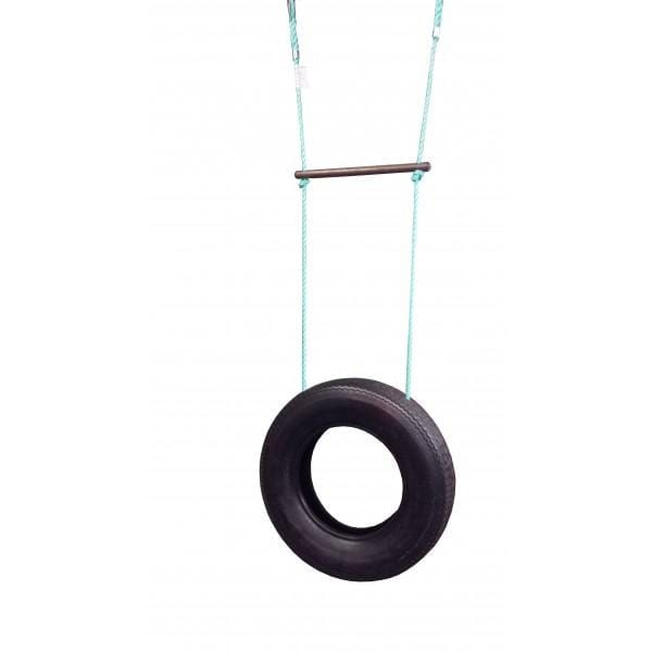 Full/actual image of 2 Point Vertical Tyre And Trapeze with white background