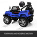 Kids Jeep Off-Road Electric Car - forward and reverse motion