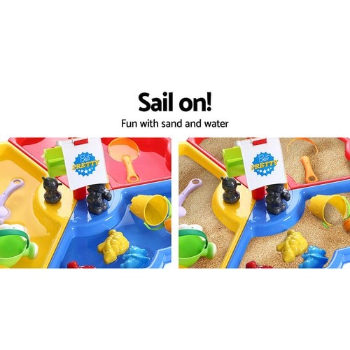 Water and Sand Table - fun with sand and water