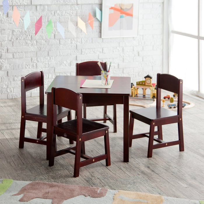 Farmhouse Table And Chair Set - indoor background