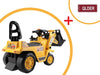Kids Bulldozer - with personalised number plate