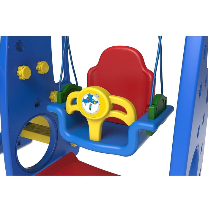 4 in 1 Plastic Swing & Slide - plastic small swing