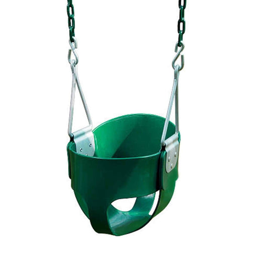Top close up view image of Bucket Swing Seat in white background