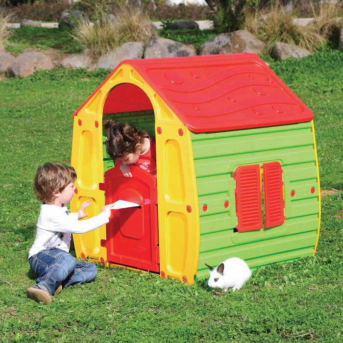 Magical Cubby House - toddler playing