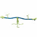 Twirl See Saw - actual image (colour: blue and light green)