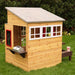 Modern Outdoor Cubby House - reinforced wooden panels to prevent warping and weathering
