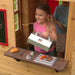 Modern Outdoor Cubby House - outdoor grill with removable lid