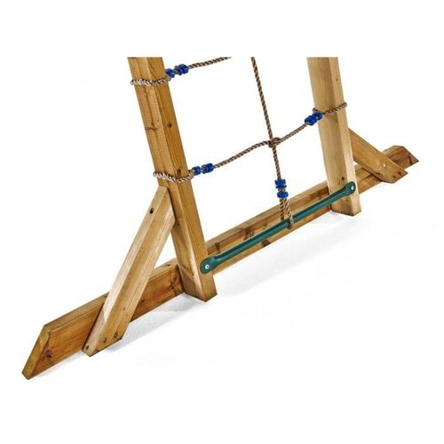 Plum Monkey Bars - rope ladder
