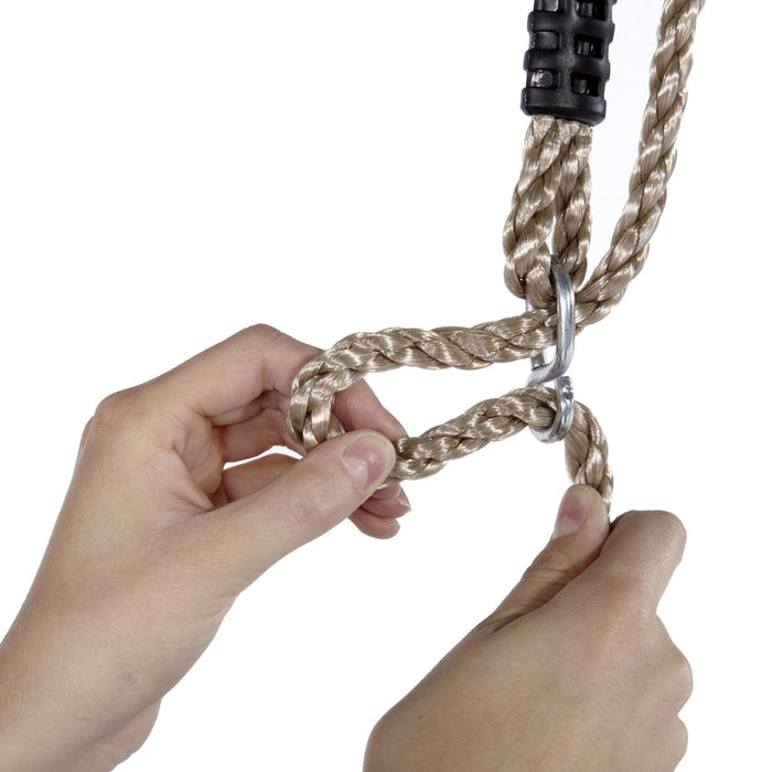 Meerkat Wooden Swing - durable swing rope