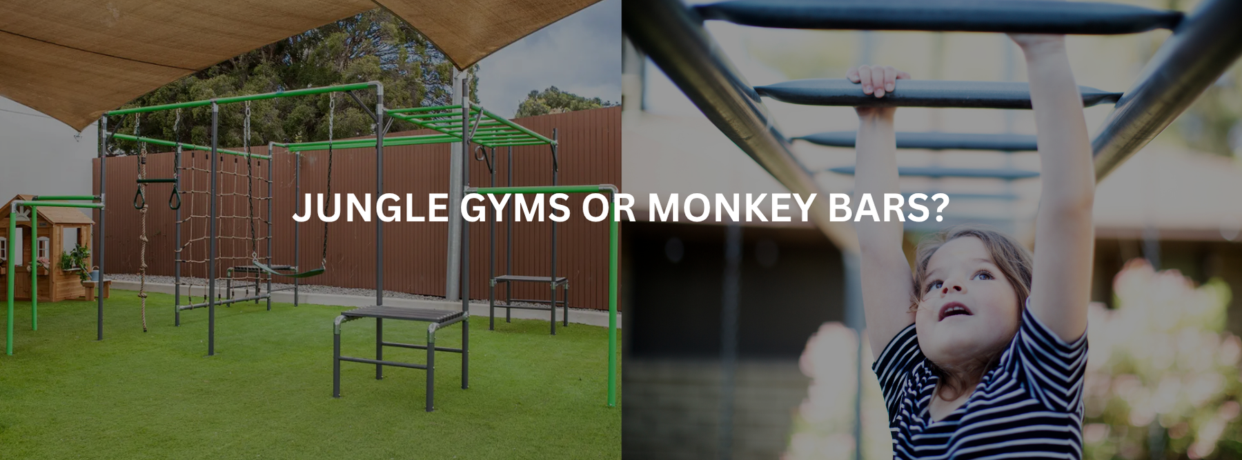 Which One is Better, Jungle Gyms or Monkey Bars?