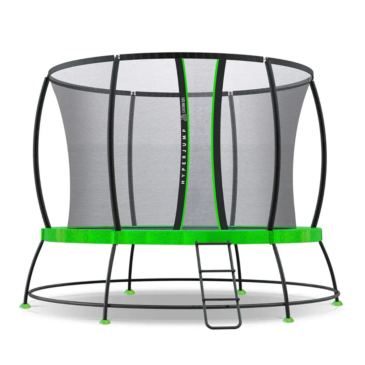 image of a kids trampoline with a white background