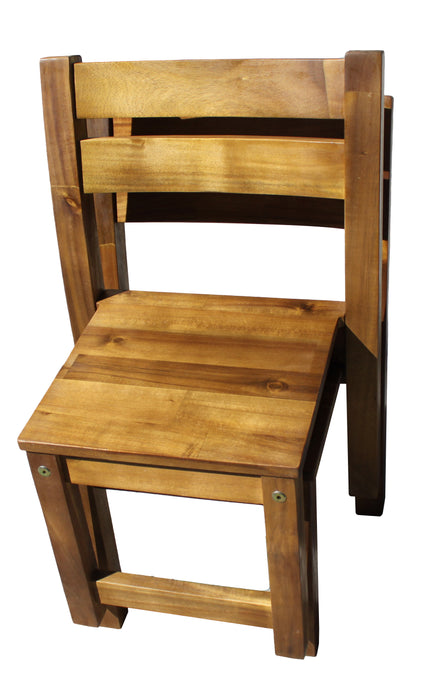 Acacia Stacking Kids Chairs in Pair