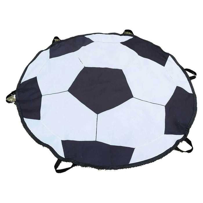 1.5m Diameter RipStop Soccer Play Parachute with 6 Handles