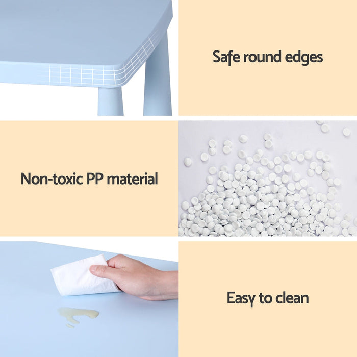 Keezi Kids Table and 2 Chairs Set