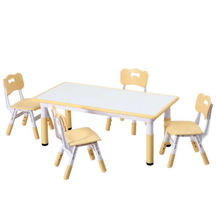 Keezi Kids Table and 4 Chairs Set Graffiti