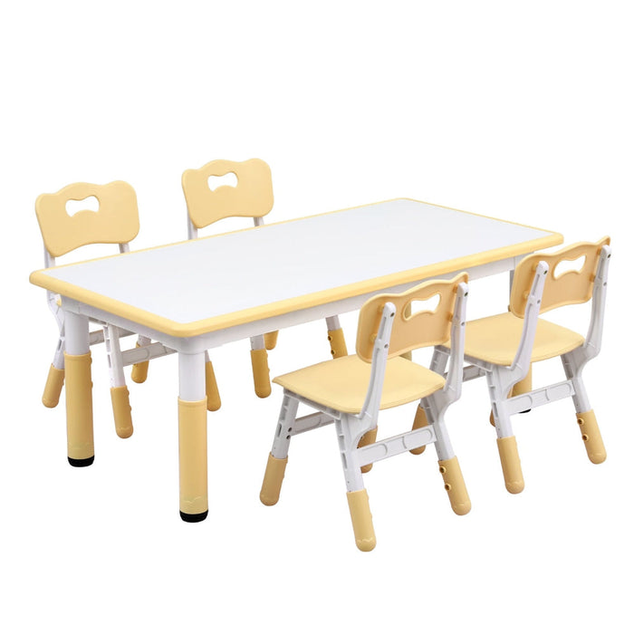 Keezi Kids Table and 4 Chairs Set Graffiti
