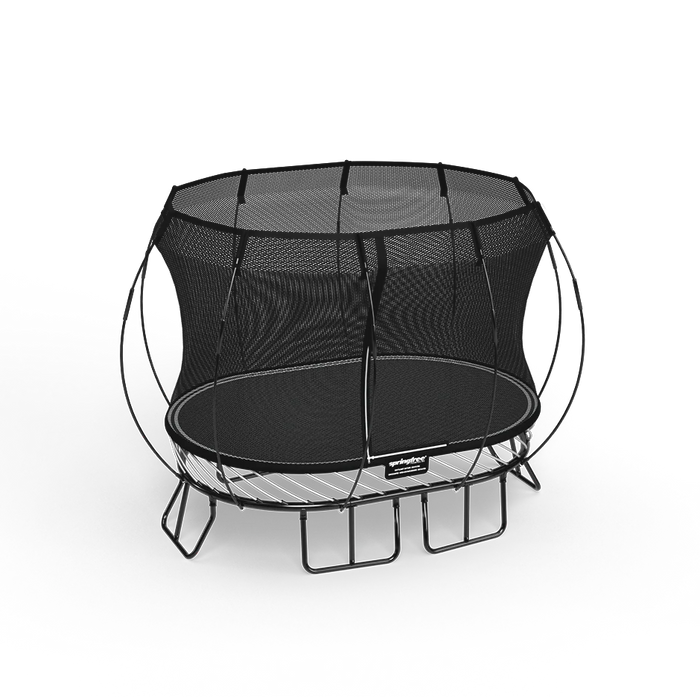 1.9m x 2.7m Compact Oval Trampoline by Springfree