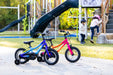 Huffy GRM 12-Inch Kids Bike both colours lifestyle