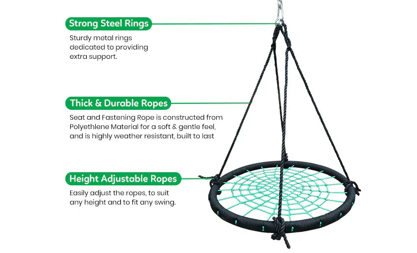 Lifespan Kids 100cm Spidey Web Swing