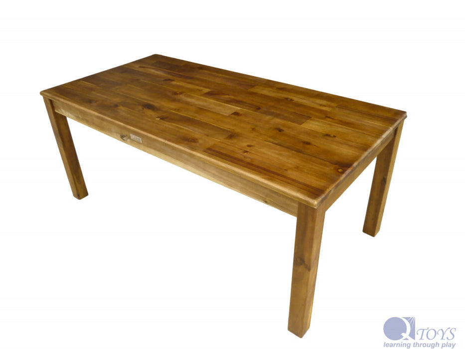 120cm Acacia Rectangle Kids Table