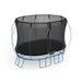 2.4m x 3.4m Medium Oval Trampoline by Springfree - Minty Blue