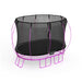 2.4m x 3.4m Medium Oval Trampoline by Springfree - Pink