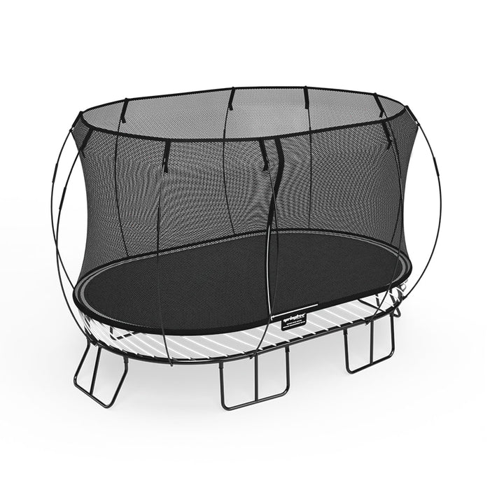 2.4m x 4m Large Oval Trampoline by Springfree - Classic