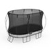 2.4m x 4m Large Oval Trampoline by Springfree - GunMetal Grey