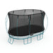 2.4m x 4m Large Oval Trampoline by Springfree - Steely Wind