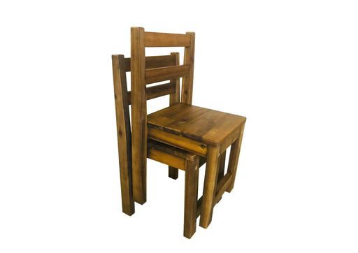 2-piece Kids Acacia Standard Chairs