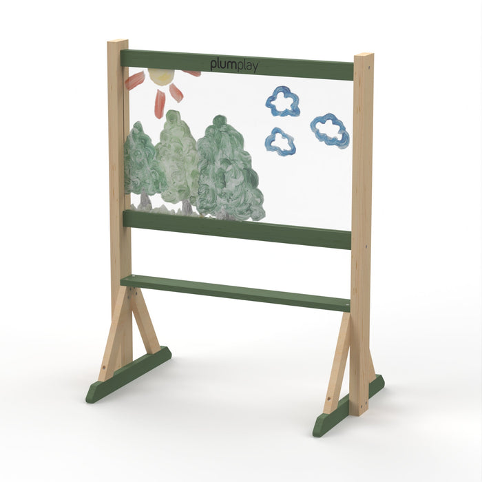 Outdoor Wooden Easel - angle 2