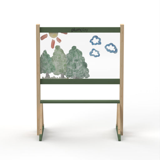 Outdoor Wooden Easel - front