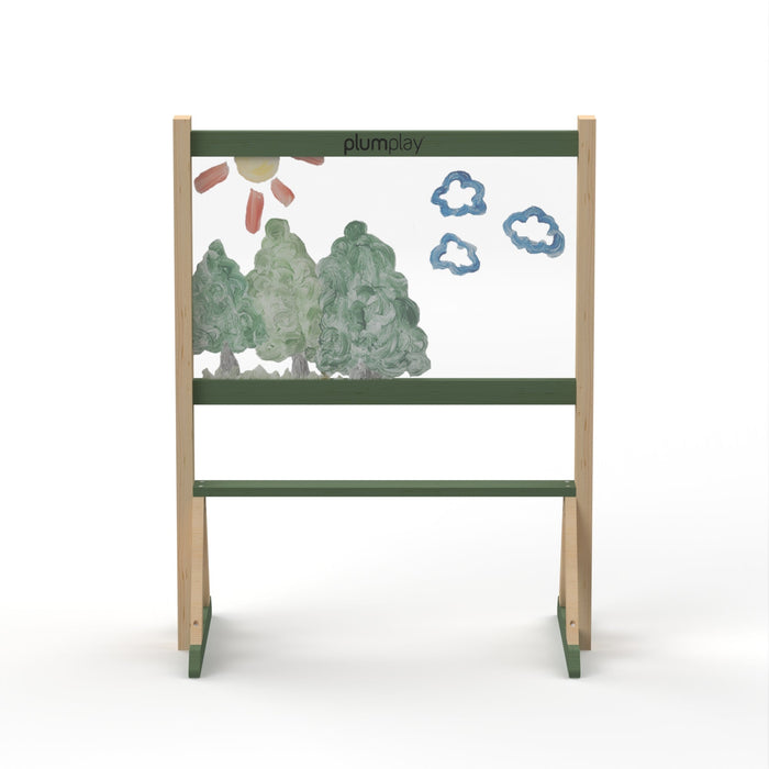 Outdoor Wooden Easel - front