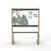 Outdoor Wooden Easel - front