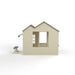 Beach House Wooden Playhouse - back view