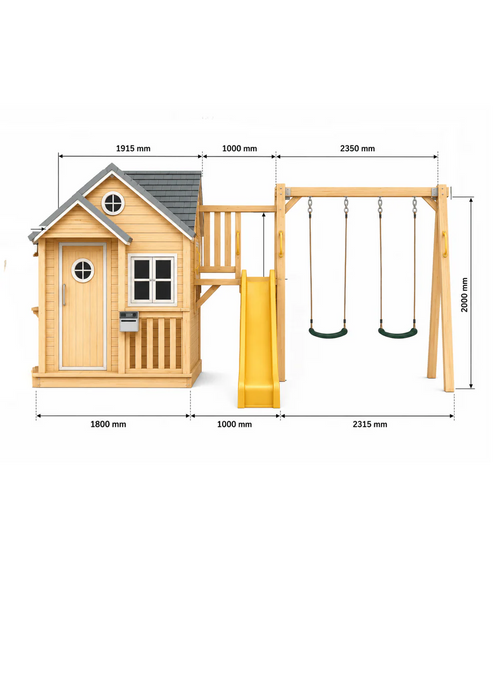 Kidzshack Jolly Shack Cubby House