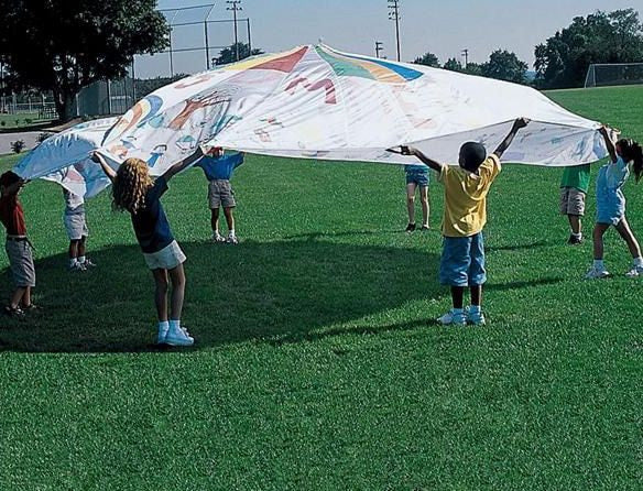 3.6m Colour-Me-In White Parachute