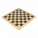 image of the checkers or chess board from an angle white board