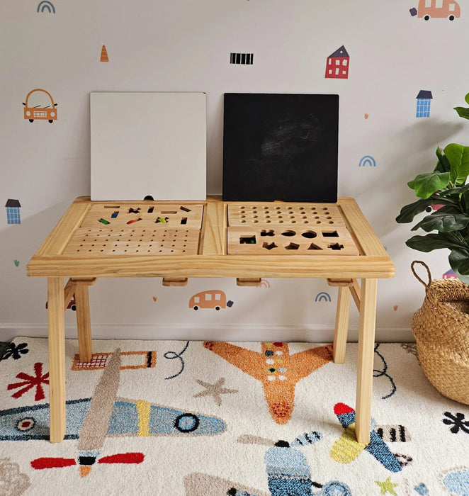 4 in 1 Activity Table + Assorted tray inserts
