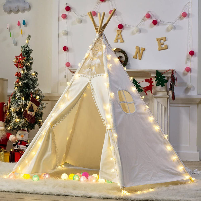 Giant 5 Poles Kids Teepee Tent