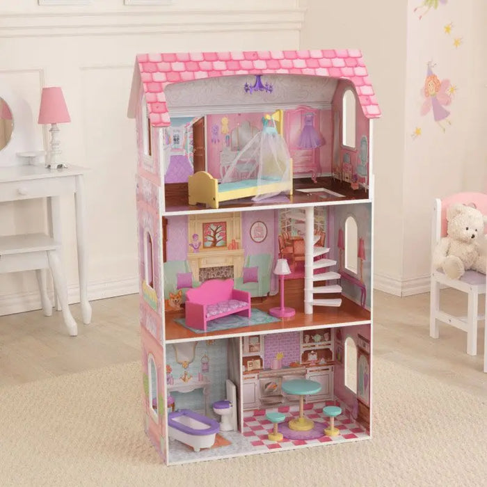 KidKraft Penelope Pink Modern Kids Dollhouse