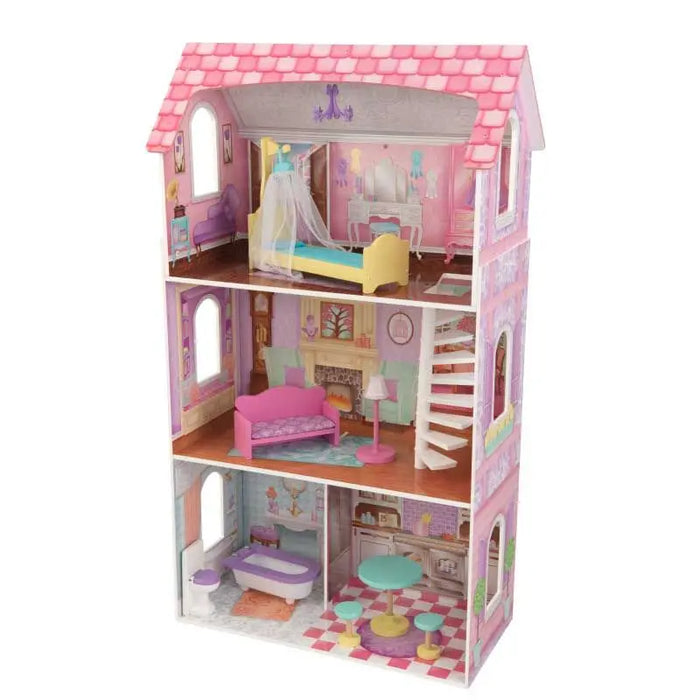 KidKraft Penelope Pink Modern Kids Dollhouse