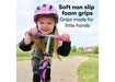 Zinc Twister Inline Folding Scooter Pink/Purple light-up wheels