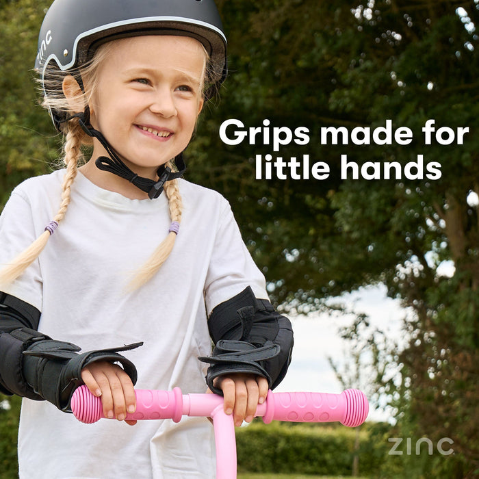 Zinc My First 3-in-1 Tri Scooter Pink child riding