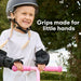 Zinc My First 3-in-1 Tri Scooter Pink child riding