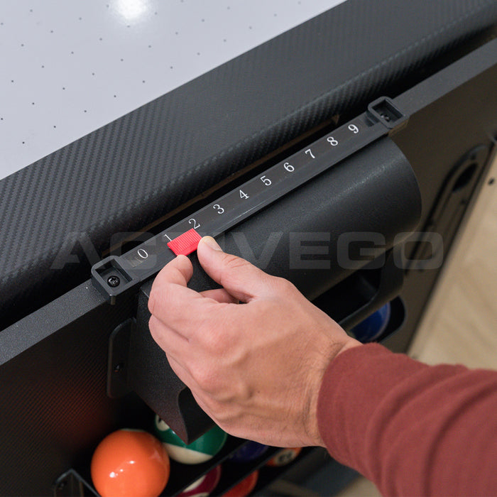 ActiveGo AirShot 7ft Convertible 4-IN-1 Pool, Air Hockey, Table Tennis Table & Tabletop