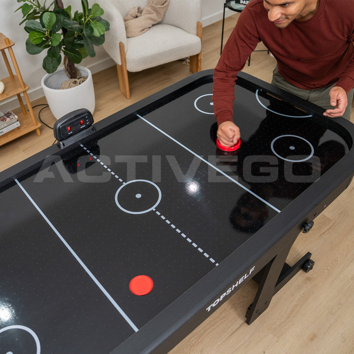 ActiveGo TopShelf Fold-Up Air Hockey Table